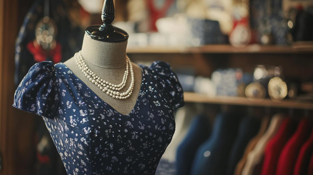 Cómo Combinar tu Vestido Pin Up Azul Marino con el Maquillaje y Peinado Perfecto